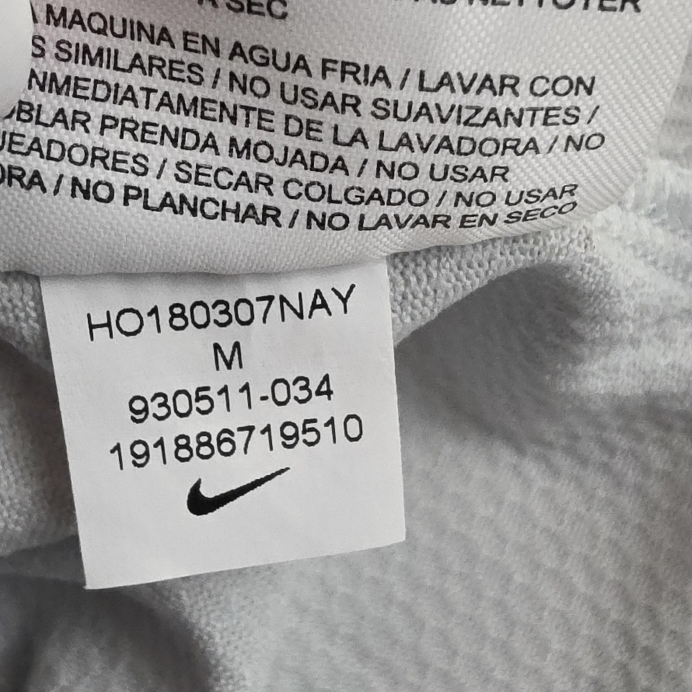 Nike Shirt Womens Medium‎ Gray Dri-FIT Open Back Long Sleeve Training Top Casual - Picture 7 of 9